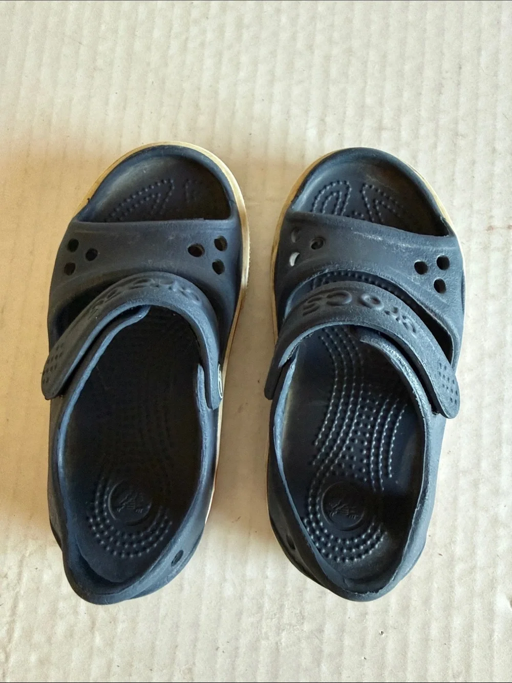 Crocs Blue Bayaband Sandals